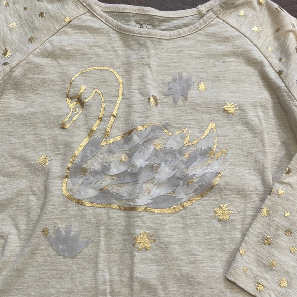 3T Girls Egg Swan Shirt - Picture 2 of 4